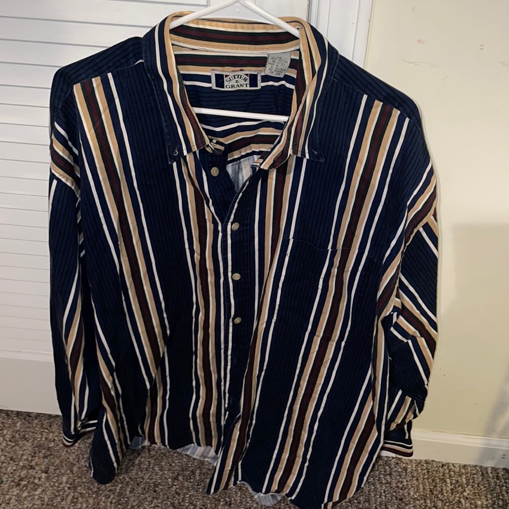 Mens Sutter & Grant Dress Shirt